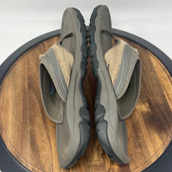 TEVA Pajaro Dune Leather Flip Flops Sandals S/N 1002432 Men's Size 13 - Picture 7 of 13